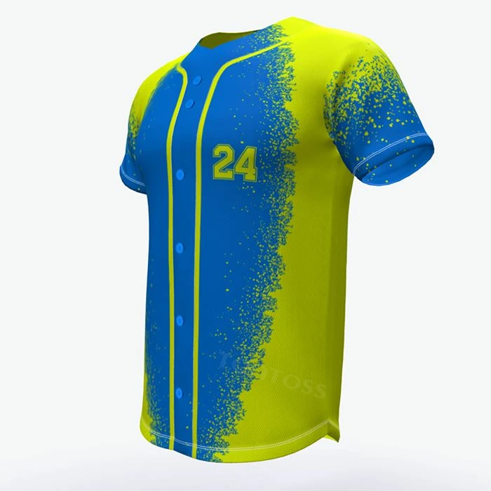 Green Baseball Jerseys